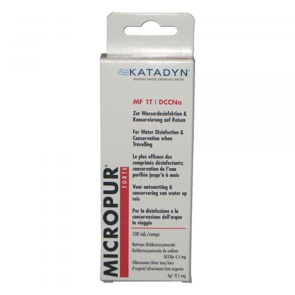 Compresse purificanti Katadyn Micropur Forte MF 1T 100Stk.
