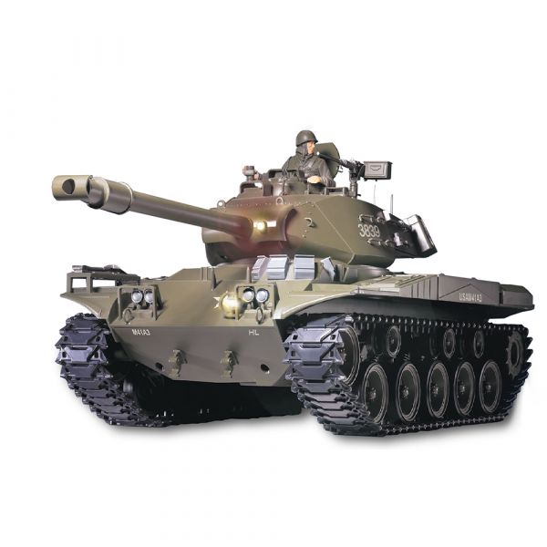 Modellino Panzer Amewi RC Walker Bulldog M41