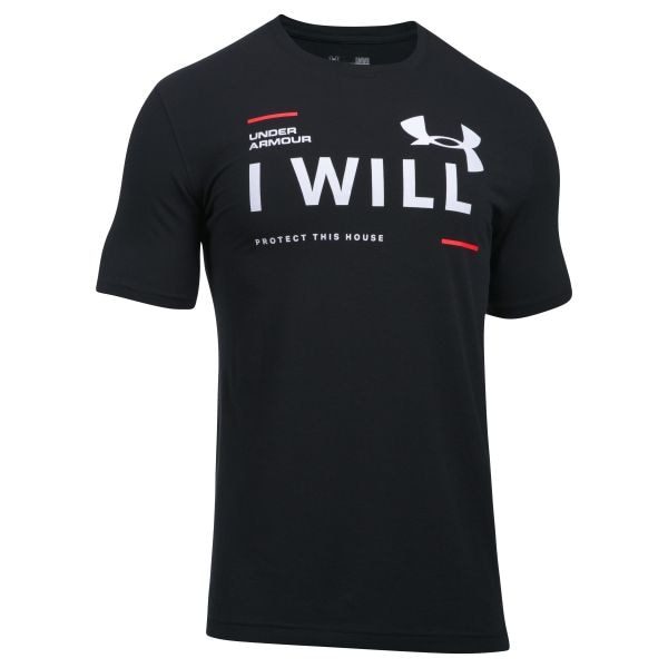 T-Shirt Under Armour "I Will" colore nero