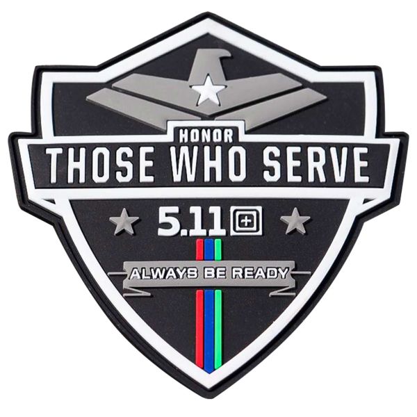 Patch 5.11 in PVC Honor those who serve