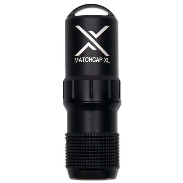 Matchbox Exotac fiammiferi Cap nero XL