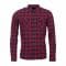 Camicia Vintage Industries Harley Shirt red check