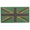 Patch 3D Bandiera Gran Bretagna colori soffusi