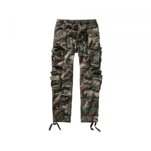 Pantaloni marca Brandit Pure Slim Fit Trousers woodland