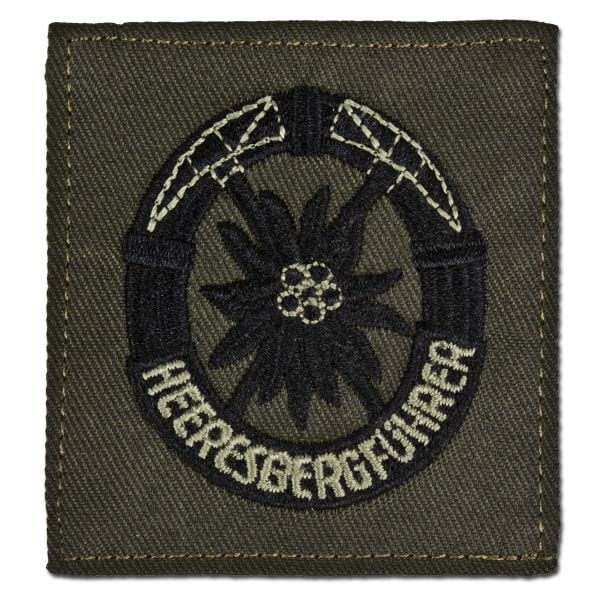 Distintivo di servizio militare alpino Bw oliva/nero