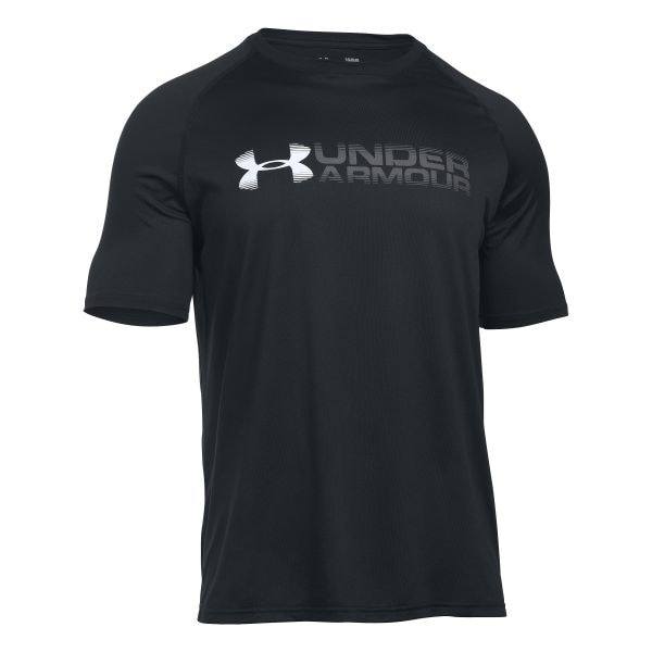 T-shirt manica corta, UA Tech™ Fade Away, da uomo colore nero