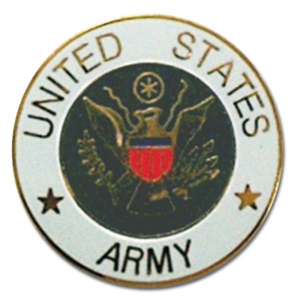 Pin US Army circolare modello precedente