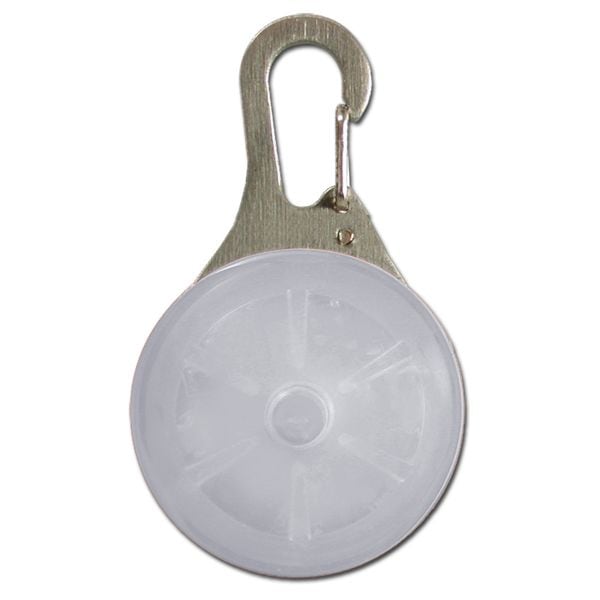 Mini lampada con moschettone SpotLit, Nite Ize, bianca