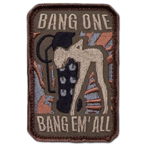 MilSpecMonkey Patch Bang One Bang Em All small forest