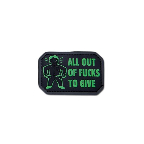 Patch All Out in PVC MilSpecMonkey glow