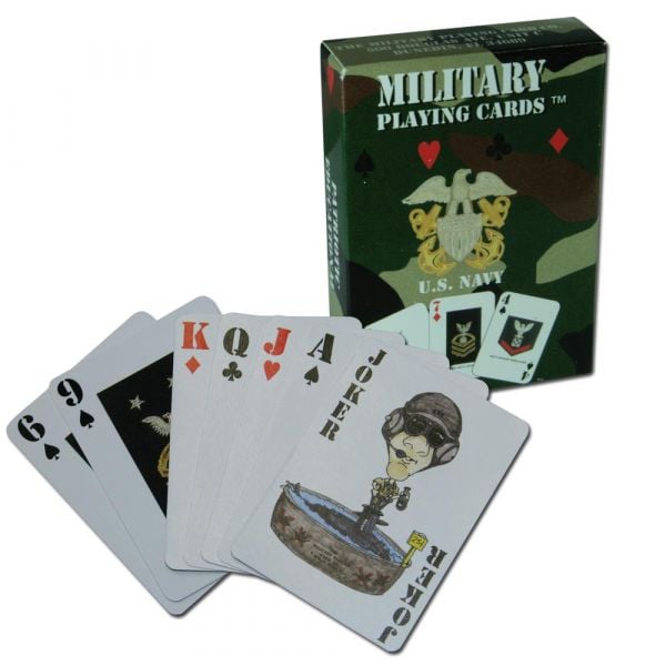 Miltary playing cards US Navy