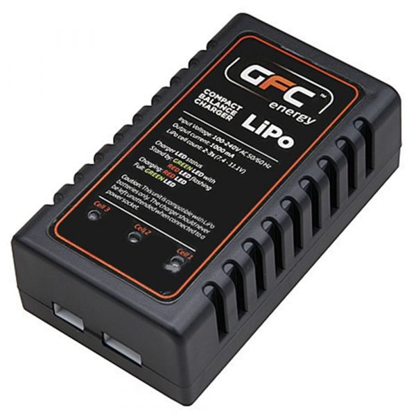 Caricatore GFE Li-Po Smartcharger GFC Energy nero