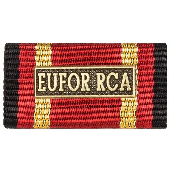 Ordensspange Auslandseinsatz EUFOR RCA bronze
