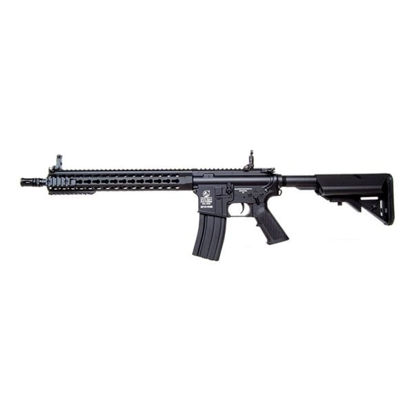Fucile softair Cybergun Colt M4 A1 Keymod Long 1.2 J S-AEG nero