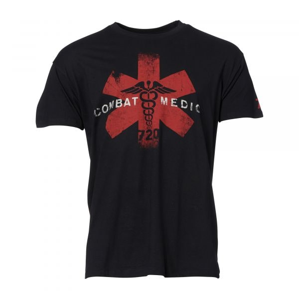 T-Shirt 720gear Combat Medic colore nero