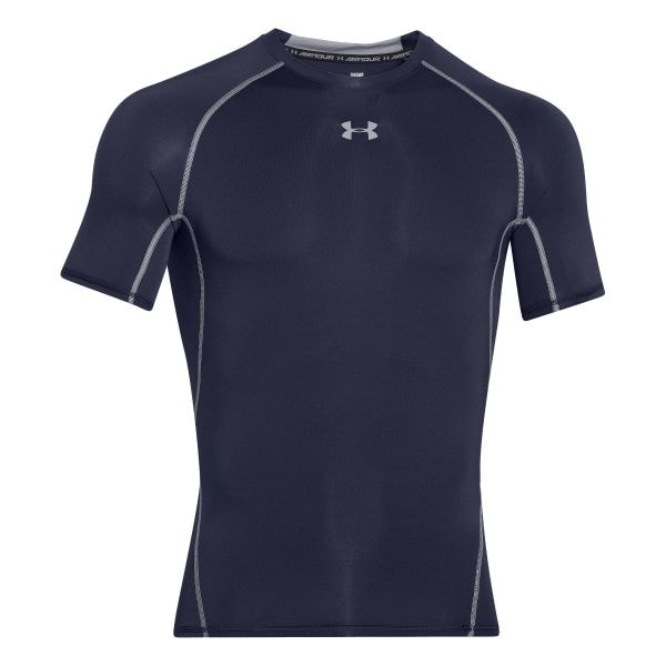 T-Shirt da uomo HG Compression Shortsleeve UA blu scuro