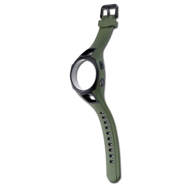 Cinturino orologio in plastica KHS Striker oliva