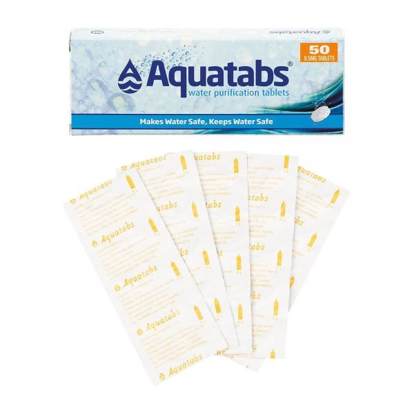 MFH Medentech Wasserreinigungstabletten Aquatabs 50 Tabletten