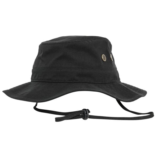 Berretto boonie marca Brandit Fishing Hat Ripstop nero