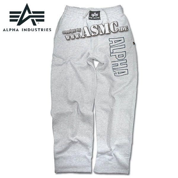 Pantaloni sportivi, serie Track, Alpha Industries, colore grigio