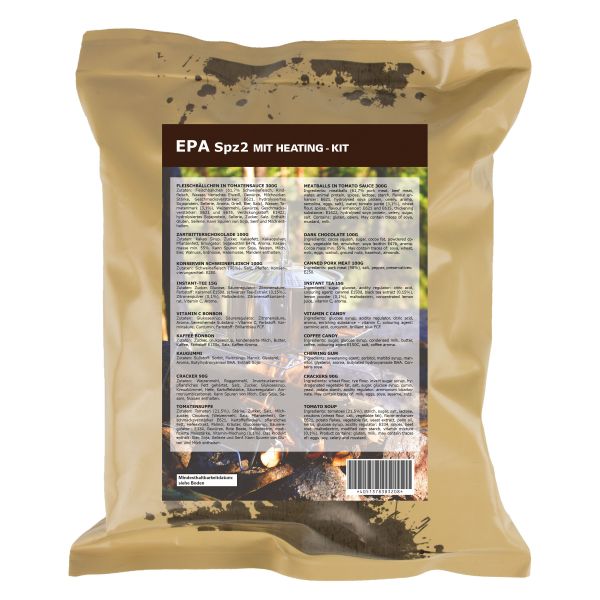 Cibo d'emergenza EPA Spz2 con kit Heating