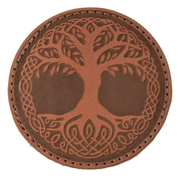 Patch in pelle MD-Textil Yggdrasil marrone