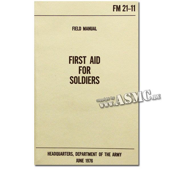 Book First Aid for Soldiers