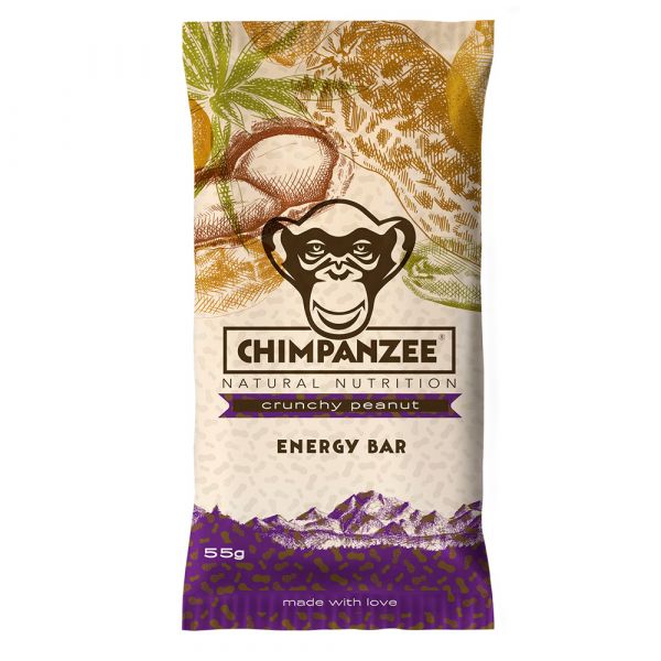 Chimpanzee Riegel Energy Bar Knusprige Erdnüsse