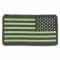 3D-Patch US Flag reversed forest green