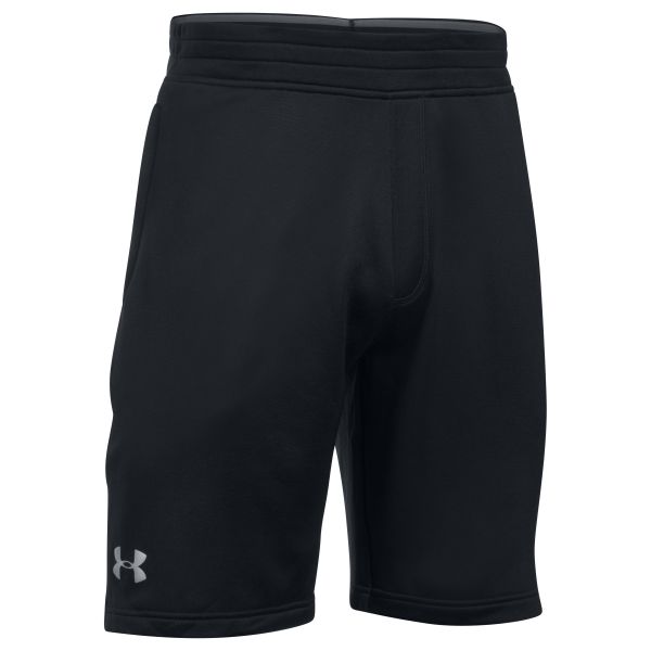 Short Fitness Tech Terry, Under Armour, nero