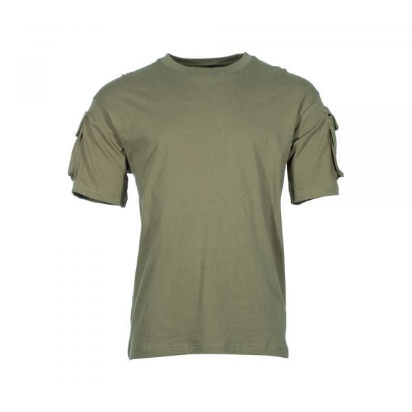 T-Shirt marca Mil-Tec verde oliva