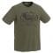 T-Shirt Pinewood Moose colore verde