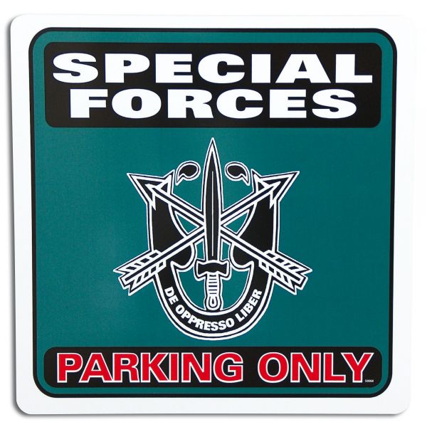 Park sign Special Forces