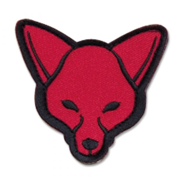 Patch Fox Head marca MilSpecMonkey rosso
