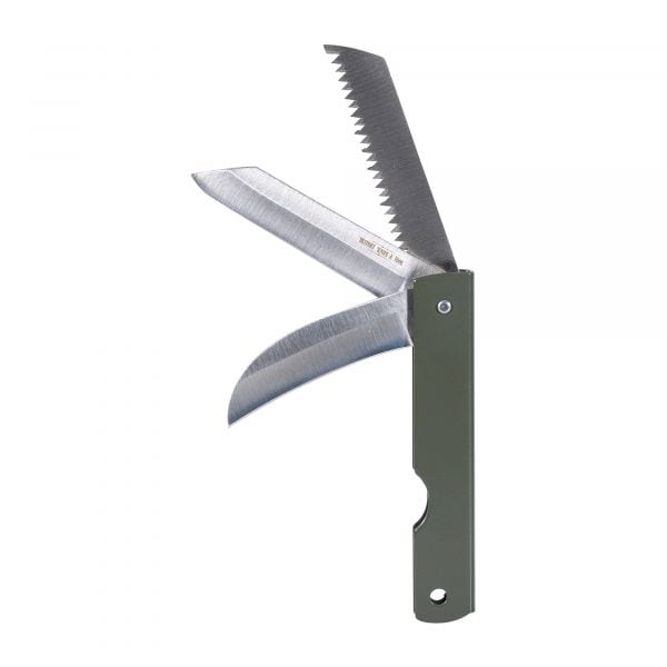 History Knife & Tool Messer Japanese Army Hawkbill grün