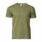 T-Shirt in cotone verde oliva