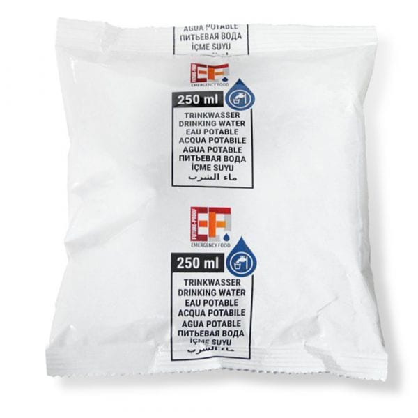 Acqua potabile EF Emergency Food 250 ml