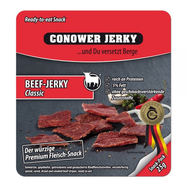 Conower Beef Jerky Ramson Pepper 25g modello precedente