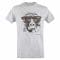 T-Shirt Defcon 5 Monkey with Glasses heather grey