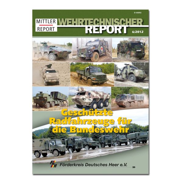 Broschüre Wehrtechnischer Report – Ausgabe Nr. 6/2012