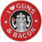 Patch 3D TAP Guns and Bacon, colori vivi