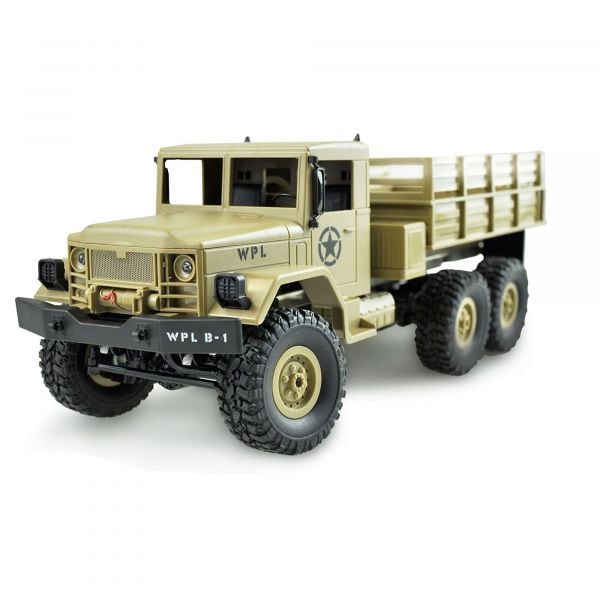 Camion militare Amewi RC U.S. 6WD tonalità sabbia