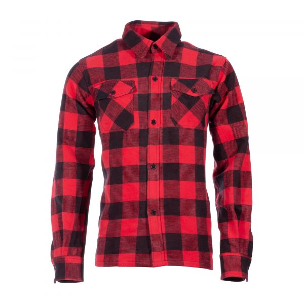 Camicia da boscaiolo marca Mil-Tec colore rosso