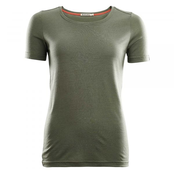 T-Shirt da donna Aclima LightWool girocollo ranger green