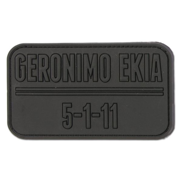 3D-Patch Geronimo Ekia black