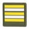 Distintivo grado Luogotenente - Colonnello Francese oliva colori