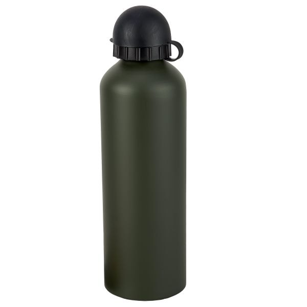 Bottiglia in alluminio 0,75 L verde oliva