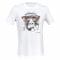 T-Shirt Defcon 5 Monkey with Glasses colore bianco