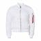 Giacca Alpha Industries MA-1 VF 59 colore bianco