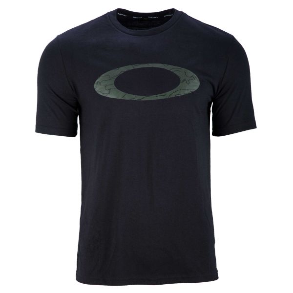 T-Shirt Ellipse Line Camo marca Oakley blackout